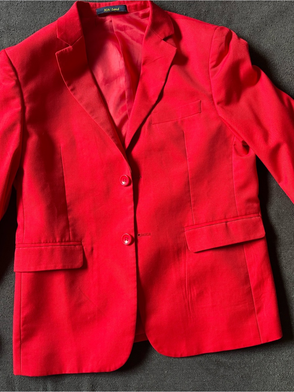 Red Women's Blazer